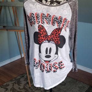 Disney Minnie Mouse sheer top